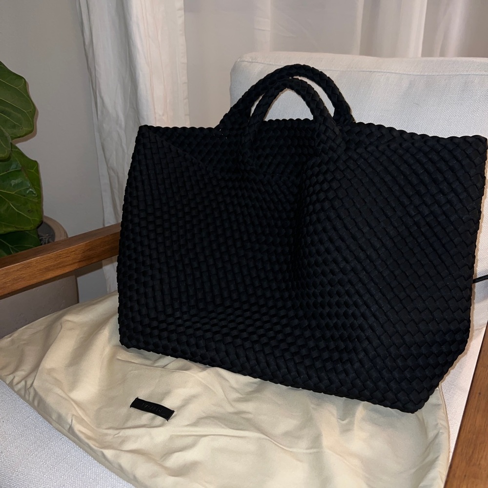 Naghedi St. Barths Large Tote Bag Onyx Like New